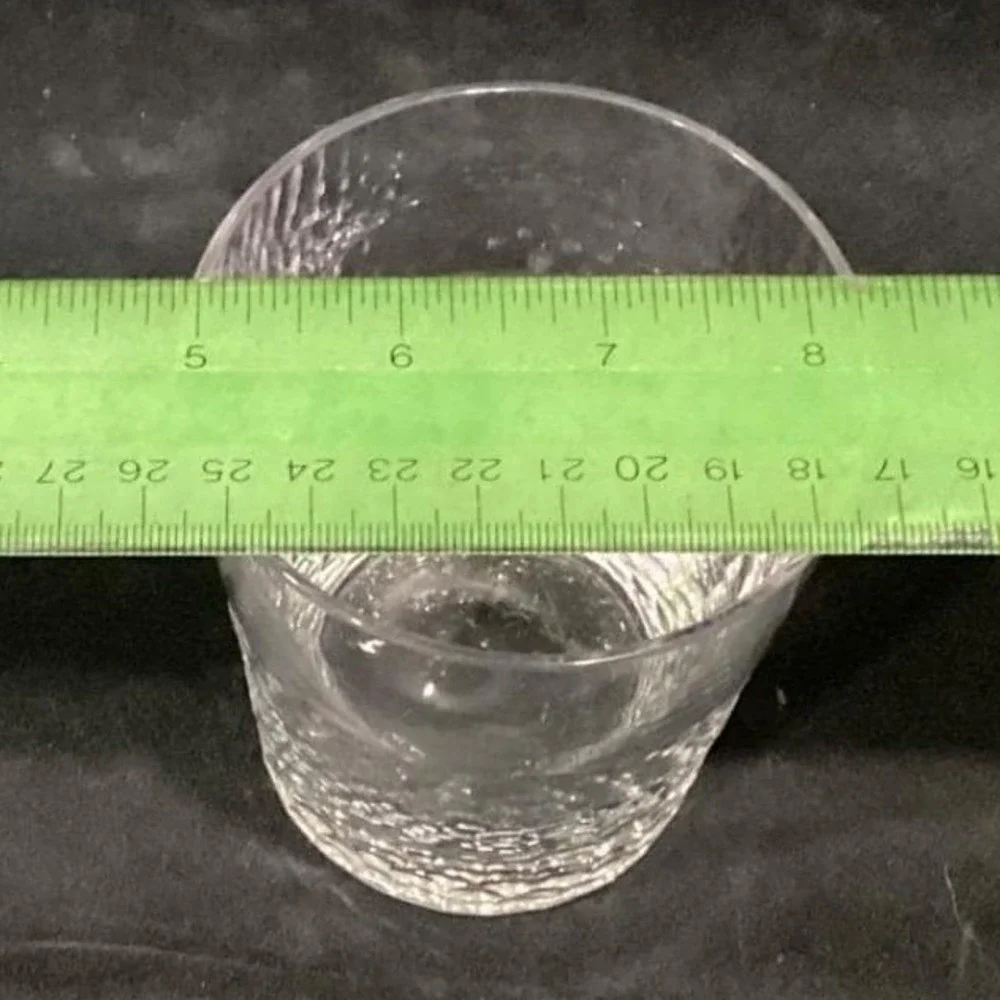 Old‎ Fashioned Glasses Hammered Whiskey Rocks Lowball Tumblers Set Of 2